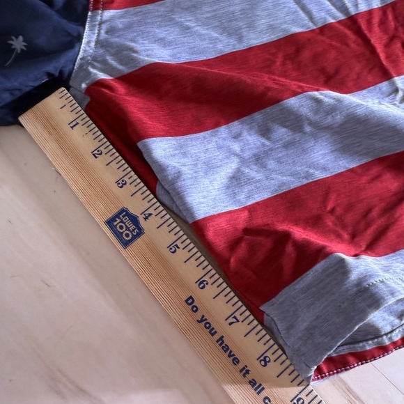 Travis Mathew Flag Americana Brilliance Board Shorts - Picture 4 of 8